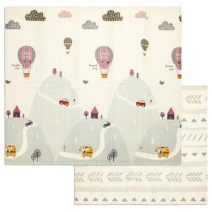 Fillikid dvostrana podloga za igru Balloon, 180x200 cm