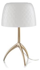 Stolne Lampa Foscarini, Lumiere, prigušiv, Bijela, Dnevna soba, Staklo, Dizajn