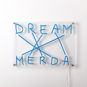 Stolne Lampa SELETTI, Dream-Merda, prigušiv, Plava, Dnevna soba, Plastika, Dizajn