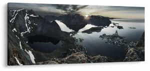 Slika - Norveške planine (120x50 cm)