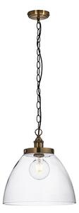 Endon 102926 - Luster na lancu HANSEN 1xE27/10W/230V mesing