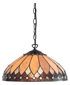 Endon 63977 - Luster na lancu BROOKLYN 1xE27/60W/230V pr. 40 cm