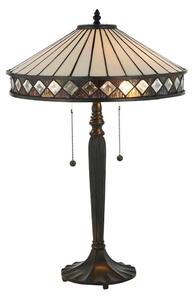 Endon 70935 - Stolna lampa FARGO 2xE27/60W/230V pr. 41,5 cm