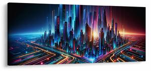 Slika - Grad budućnosti (120x50 cm)