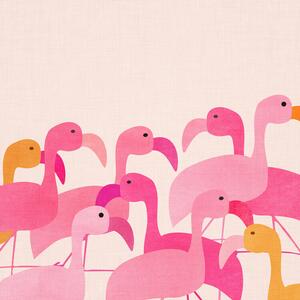 Ilustracija Flamingos, Kristian Gallagher