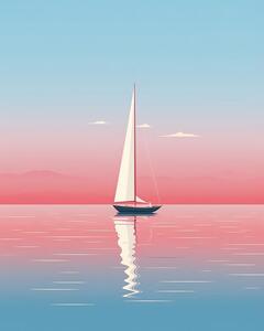 Ilustracija Sailing In Peace, Emiliano Deificus