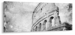 Slika - Stara razglednica grada N⁰1 (120x50 cm)