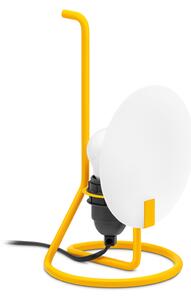 Stolne Lampa Stilnovo, Bugia, Žuta, Dnevna soba, Metal, Dizajn
