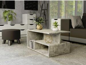 Arosa Prima stolić za kavu, 90x43x51 cm, beton