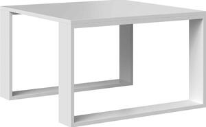 Drohmo Modern Mini stolić za kavu, 40x67x67 cm, hrast-crni