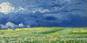 Reprodukcija Wheatfield under thunderclouds (1890), Vincent van Gogh