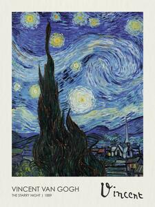 Reprodukcija The Starry night (1889), Vincent van Gogh