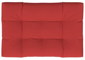 VidaXL Jastuk za palete crveni 120 x 80 x 12 cm od tkanine