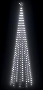 VidaXL Stožasto božićno drvce 752 hladne bijele LED žarulje 160x500 cm