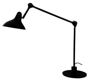 Stolne Lampa Dyberg Larsen, Lotus, Crno, Dnevna soba, Metal, Skandinavski