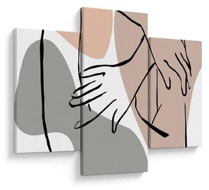 Slika - Linija ženskog tijela N⁰2 (90x60 cm)