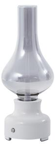 Stolne Lampa NOLA, Mist, prigušiv, Bijela, Dnevna soba, Staklo, Industrijski dizajn