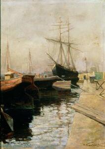Reprodukcija The Port of Odessa, 1900, Wassily Kandinsky