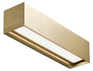 Zidne Svjetiljka LIGHT-POINT, Linea W2, prigušiv, Zlato / mjed, Dnevna soba, Aluminij, Dizajn