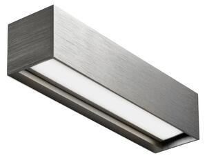 Zidne Svjetiljka LIGHT-POINT, Linea W2, prigušiv, Sivo, Dnevna soba, Aluminij, Dizajn