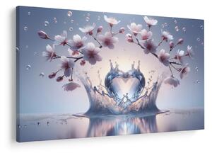 Slika - Dijamantno srce (90x60 cm)