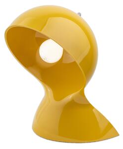 Stolne Lampa Artemide, Dalú, Žuta, Dnevna soba, Plastika, Dizajn