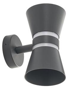 Vanjske Svjetiljka Lucande, Meravi, Crno, Aluminij, Moderan