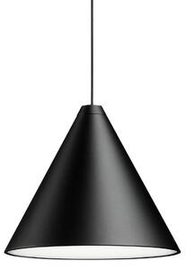 Viseće Svjetiljka FLOS, STRING, prigušiv, Crno, Dnevna soba, Aluminij, Dizajn
