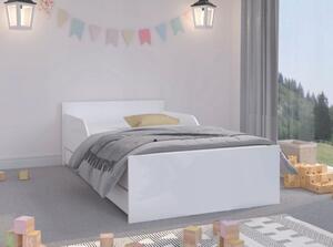 Univerzalni dječji krevetić u klasičnoj bijeloj boji 180 x 90 cm