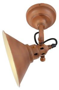 Industrijska zidna svjetiljka hrđa sa zlatom - Rust