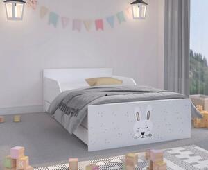 Ljupki dječji krevetić sa zečićem 160 x 80 cm