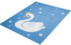 Tepih za dječju sobu sa labudom Širina: 140 cm | Duljina: 200 cm