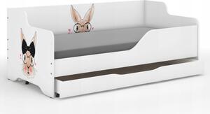 Dječji krevetić sa preslatkim zečićem 160x80 cm
