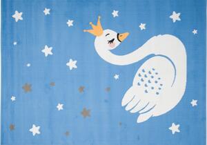 Tepih za dječju sobu sa labudom Širina: 80 cm | Duljina: 150 cm