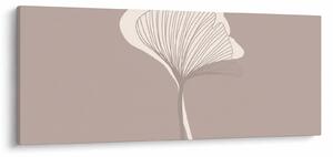 Slika - Bež lišće N⁰3 (120x50 cm)