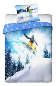 Dječja posteljina snowboard 1 kom 70x80 cm (besplatni standard) Širina: 160 cm Duljina: 200 cm