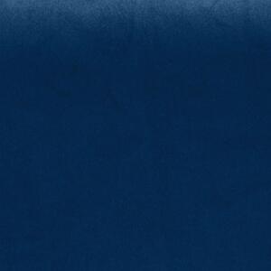 Fenomenalna mornarsko plava baršunasta zavjesa za traku 140 x 270 cm