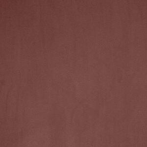 Jednobojna tamnoružičasta trakasta zavjesa 140 x 270 cm