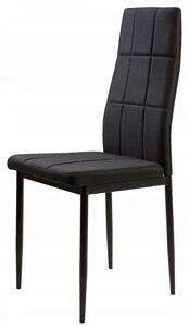 Set od 4 stolice u crnoj boji modernog dizajna