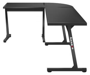 Prostrani HERO 6.0 kutni stol u crnoj boji