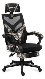 COMBAT 5.0 stolica za igranje s vojnim printom visoke kvalitete