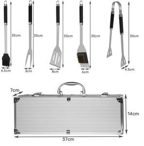 Set alata za roštilj + kofer