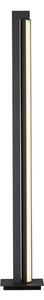 Podne Lampa PURE, Pure Lines Floor, prigušiv, Crno, Dnevna soba, Metal, Moderan