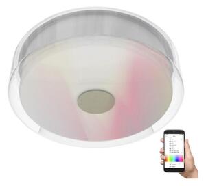 WiZ - LED RGBW Prigušiva stropna svjetiljka LUNAR LED/23W/230V Wi-Fi + DU