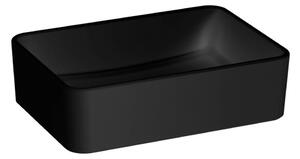JIKA H8184237161121 - Umivaonik CUBITO 50x35 cm keramika/mat crna mat
