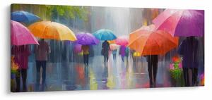 Slika - Kišni dan (120x50 cm)