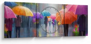 Slika - Kišni dan (sa satom) (90x30 cm)