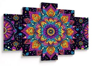 Slika - Kaleidoskopska mandala (150x105 cm)