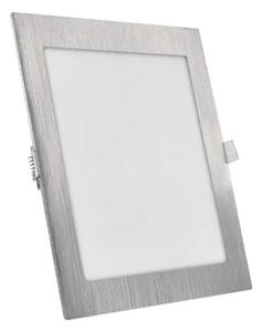 Emos NEXXO LED panel ugradbeni, kvadratni, brušeni nikal, 18W, CCT