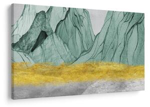 Slika - Smaragdne planine N⁰1 (90x60 cm)